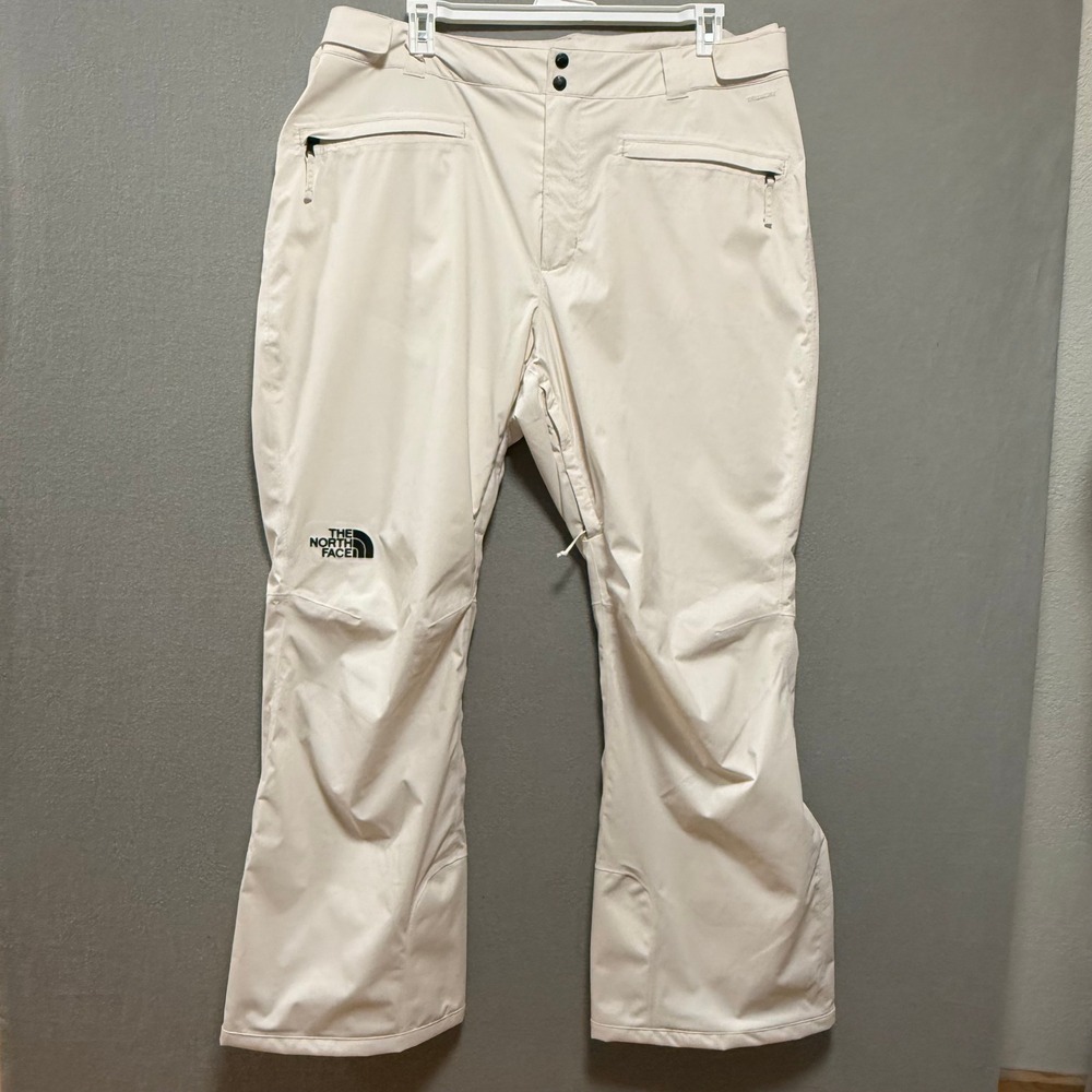 The North Face Freedom Stretch Gardenia White Snow Pants Women Plus‎ 2X